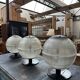Suite of 3 70s holophanes