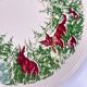 Forest animal plate, Edelkeramik, Grunstadt, mid-20th century