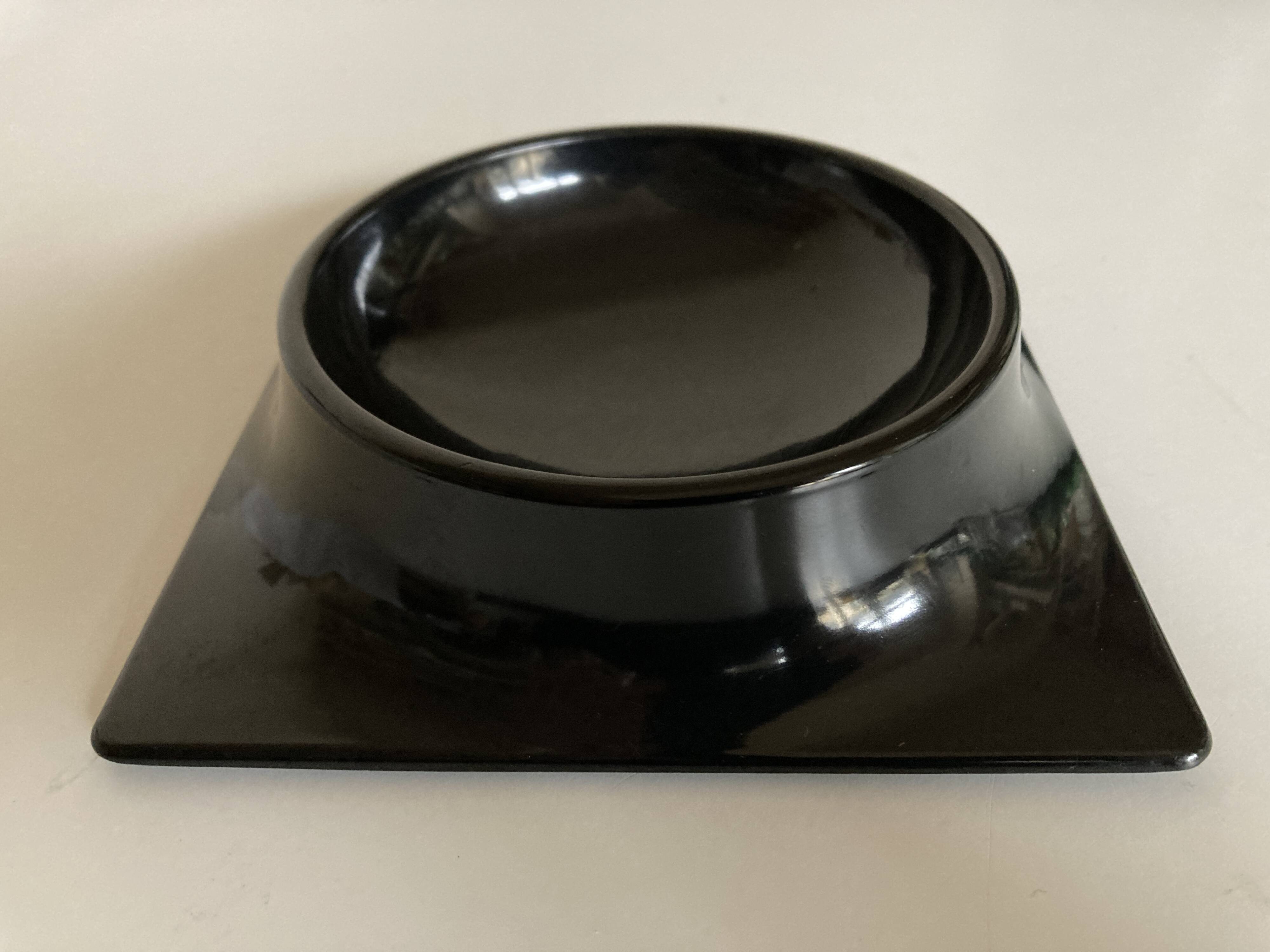 Bakelite pocket tray Italian design space age 1970