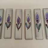 Set of 6 ceramic knife rests