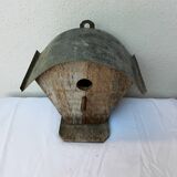 Old wooden and zinc nest box
