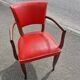 Vintage bridge armchair