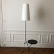 Tripod floor lamp with side table 1960