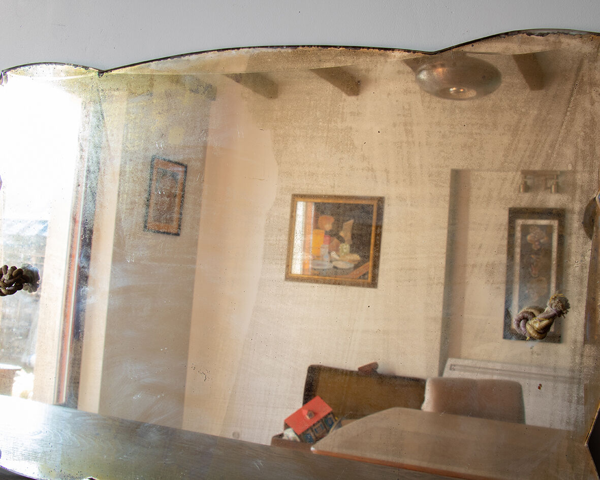 Beveled mirror 58x40 cm