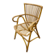 Original vintage rattan armchair