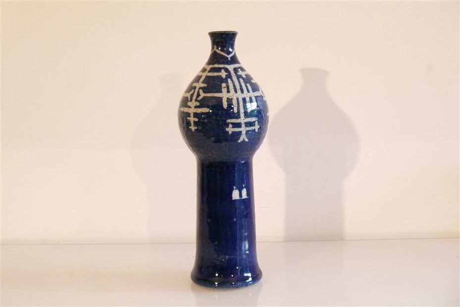Scandinavian ceramic vase from Rorstrand 1960