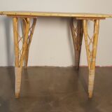 Rattan table 1960