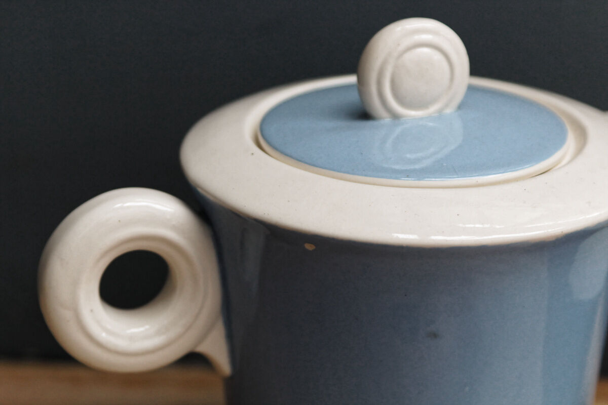 Coffee maker - teapot and sugar pot 50s art deco style