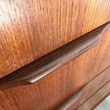 Scandinavian teak chest of drawers (from Denmark)