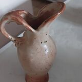 Carafe with an elegant handle signed Vallauris
