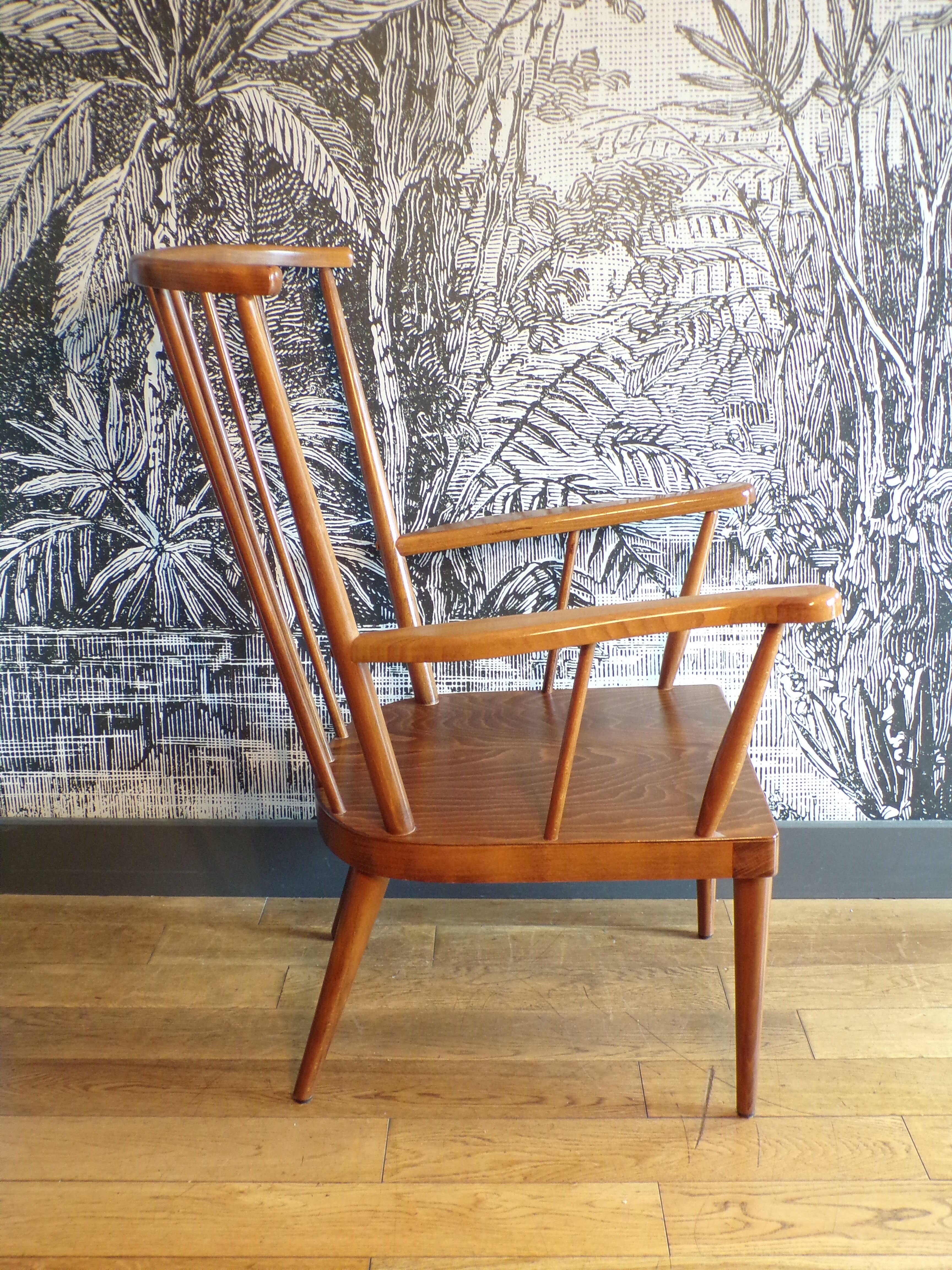 Baumann fan armchair