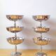 Lot de 6 coupes à glaces/desserts en inox