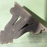 Napoleon III wall console in blackened wood