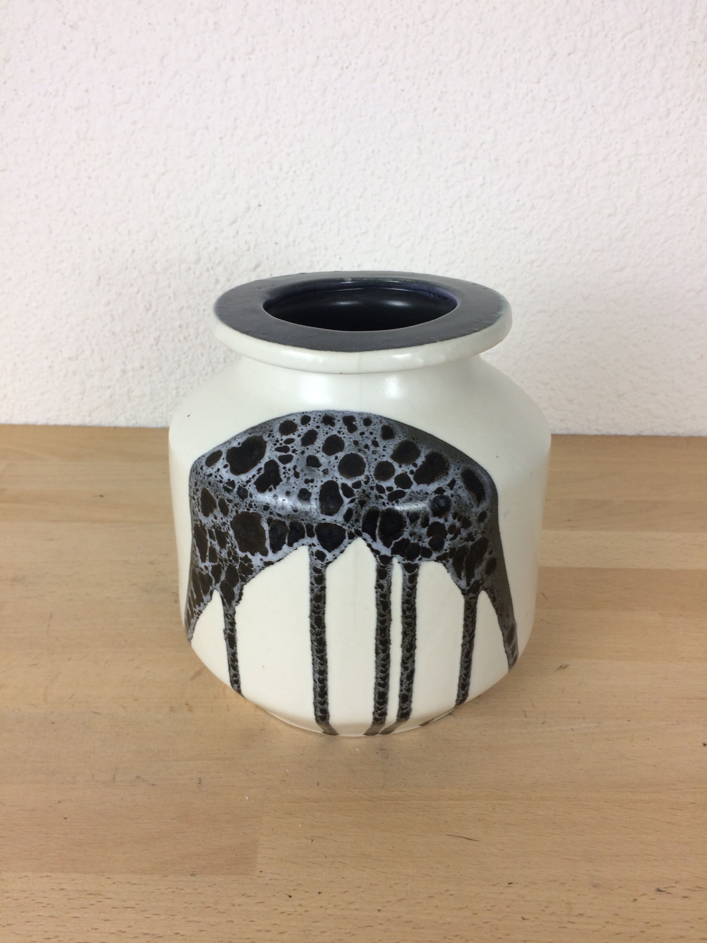 Modernist vase Lapid Israel, ceramics, 60s