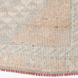 3x12 Pale Orange Beige Turkish Vintage Runner Rug, 86x352Cm SK 18322
