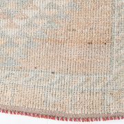 3x12 Pale Orange Beige Turkish Vintage Runner Rug, 86x352Cm SK 18322