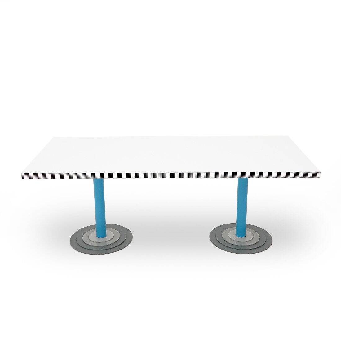 Kroma rectangular table by Antonia Astori for Driade, 1970s