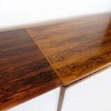 Dining Table With Extension Made In Rosewood By Johannes Andersen From Chr. Linneberg From 1960s