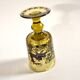 Roemer glass in bubble glass, enamelled, hunter Alfred TAUBE VOHENSTRAUSS Germany