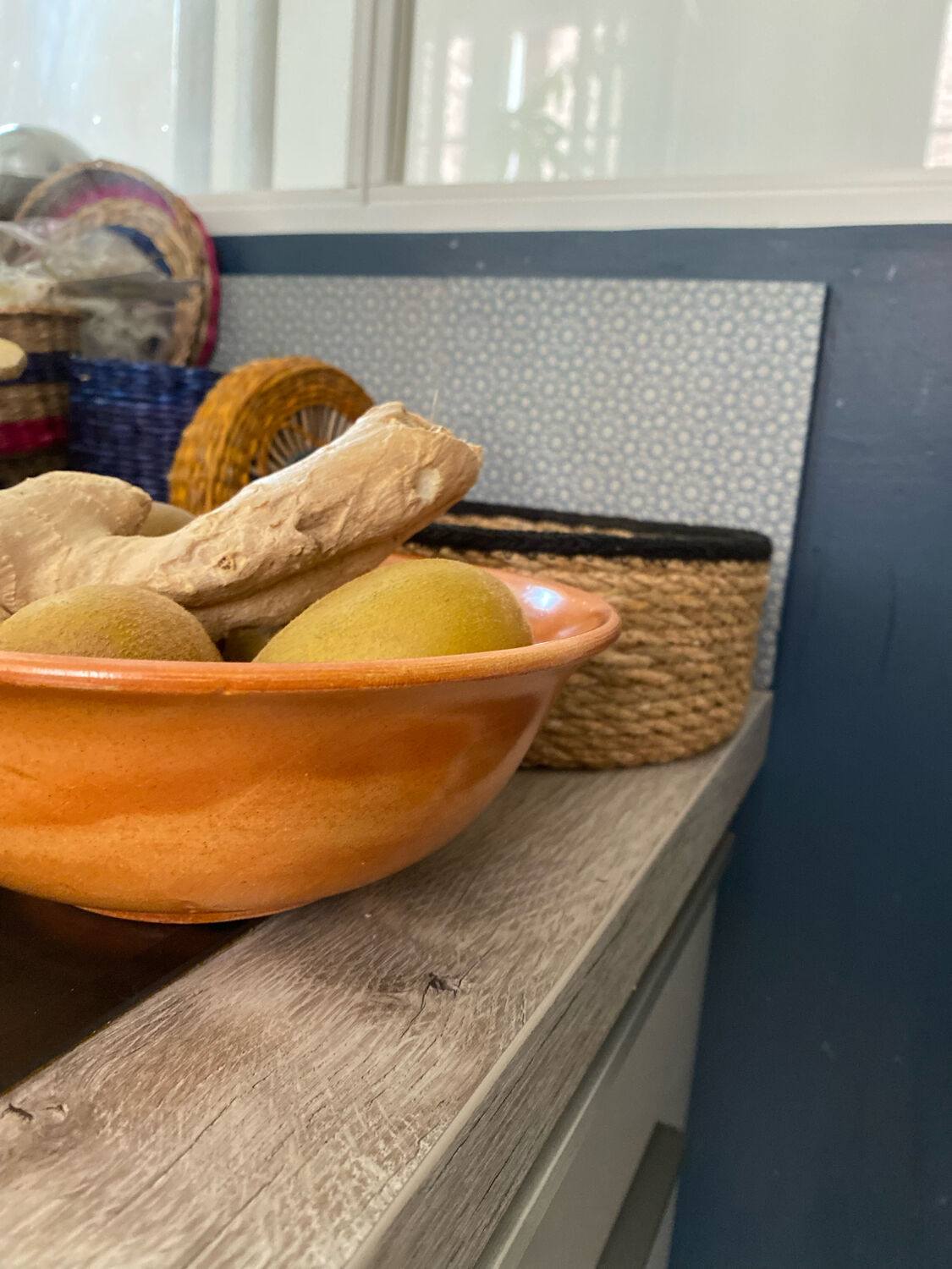 Nabel orange bowl plate