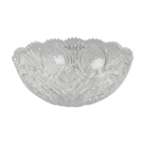 Sculpted crystal salad bowl 20cm