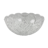 Sculpted crystal salad bowl 20cm