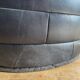 Pouf / Footrest black patchwork leather De Sede