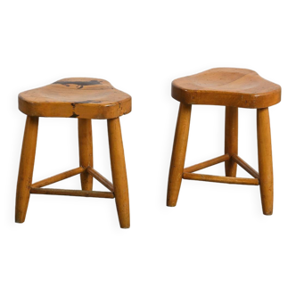 Pair of stools by Christian Durupt, circa 1955