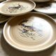 Flat plates Sarreguemines Fish Granville
