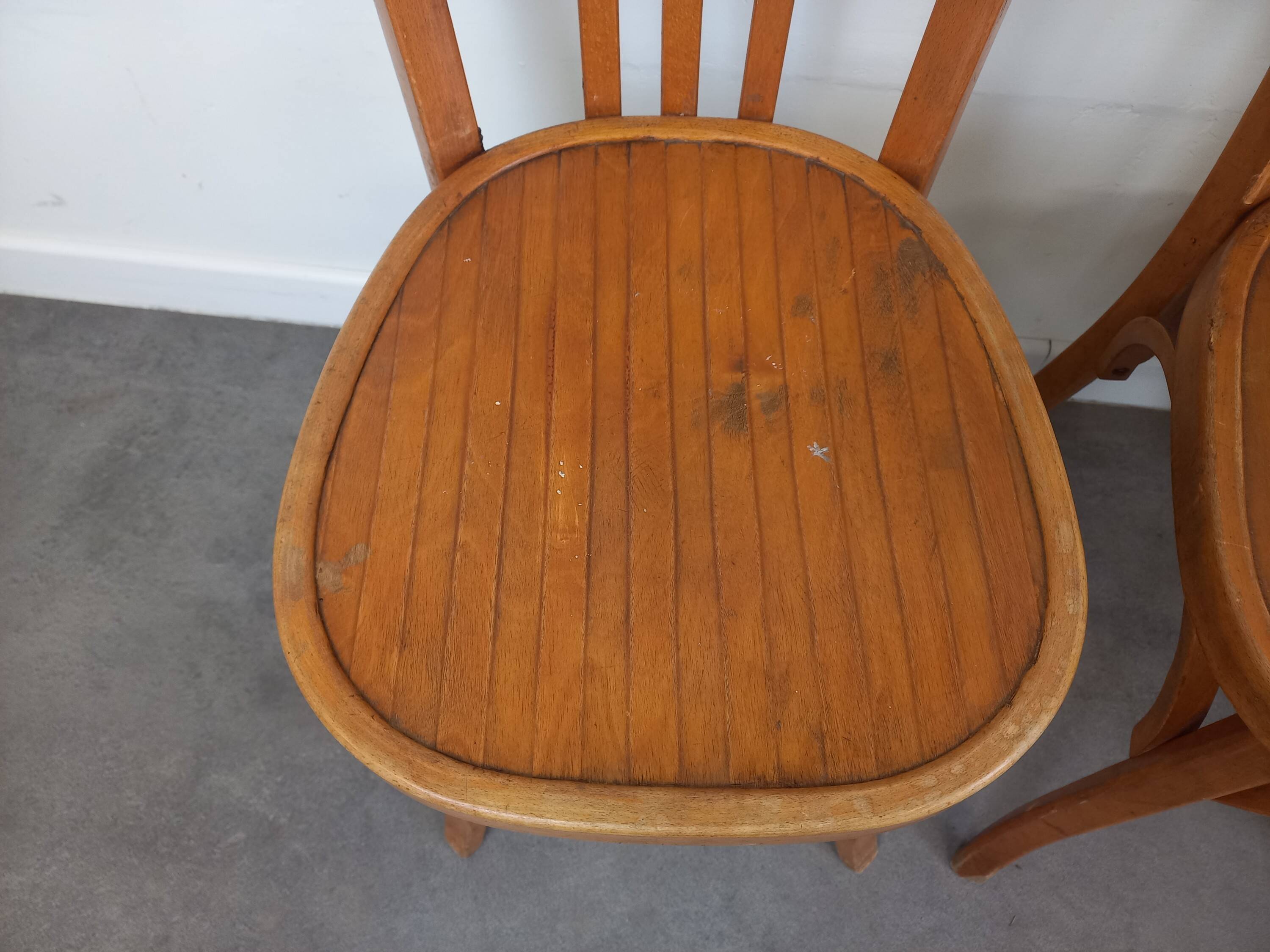 Chaises bistrot Baumann, set de 2 paire