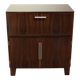 Small Art Deco Bar Cabinet, Macassar Veneer, France, circa 1930