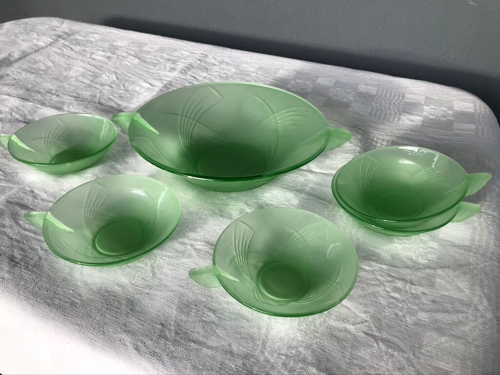 Salad and ramekins 1930/50