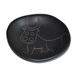 Empty cup pocket Vallauris 50s cow décor