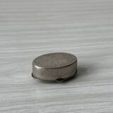 Steel and marble medicine box