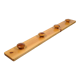 Wall coat rack in pine 1980