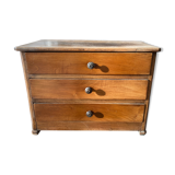 Cherry student work chest of drawers
