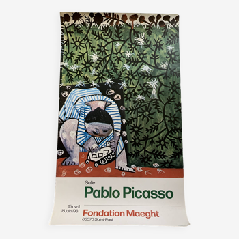 “Pablo Picasso Room” poster from the Maeght Foundation