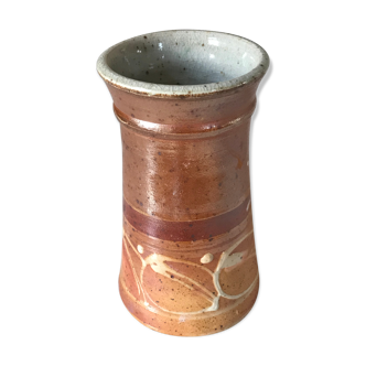 Vase céramique la borne design annees 60