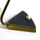 Two beautiful rare Mid Century Modern brass table lamps