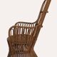 Rattan chair by Dal Vera, Italy 1950