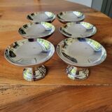 6 stainless steel ice cream cups