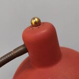 Vintage desk lamp with a swan neck from the 1950s.