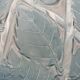 A R.Lalique Milan Blue Patinated Glass Vase