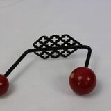 Two-ball patère