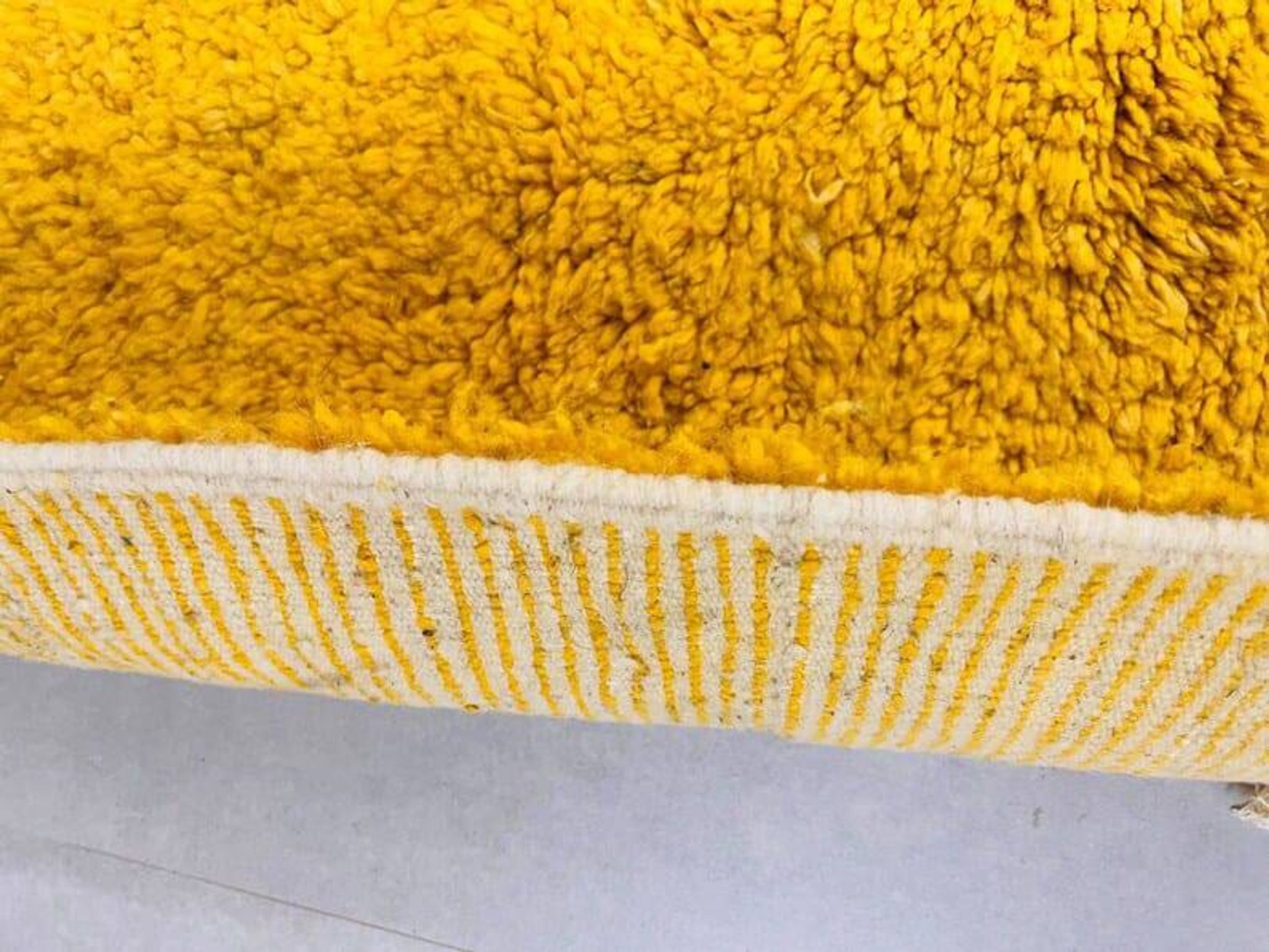 Beni Ouraine rug in natural wool, size 150 x 250 cm