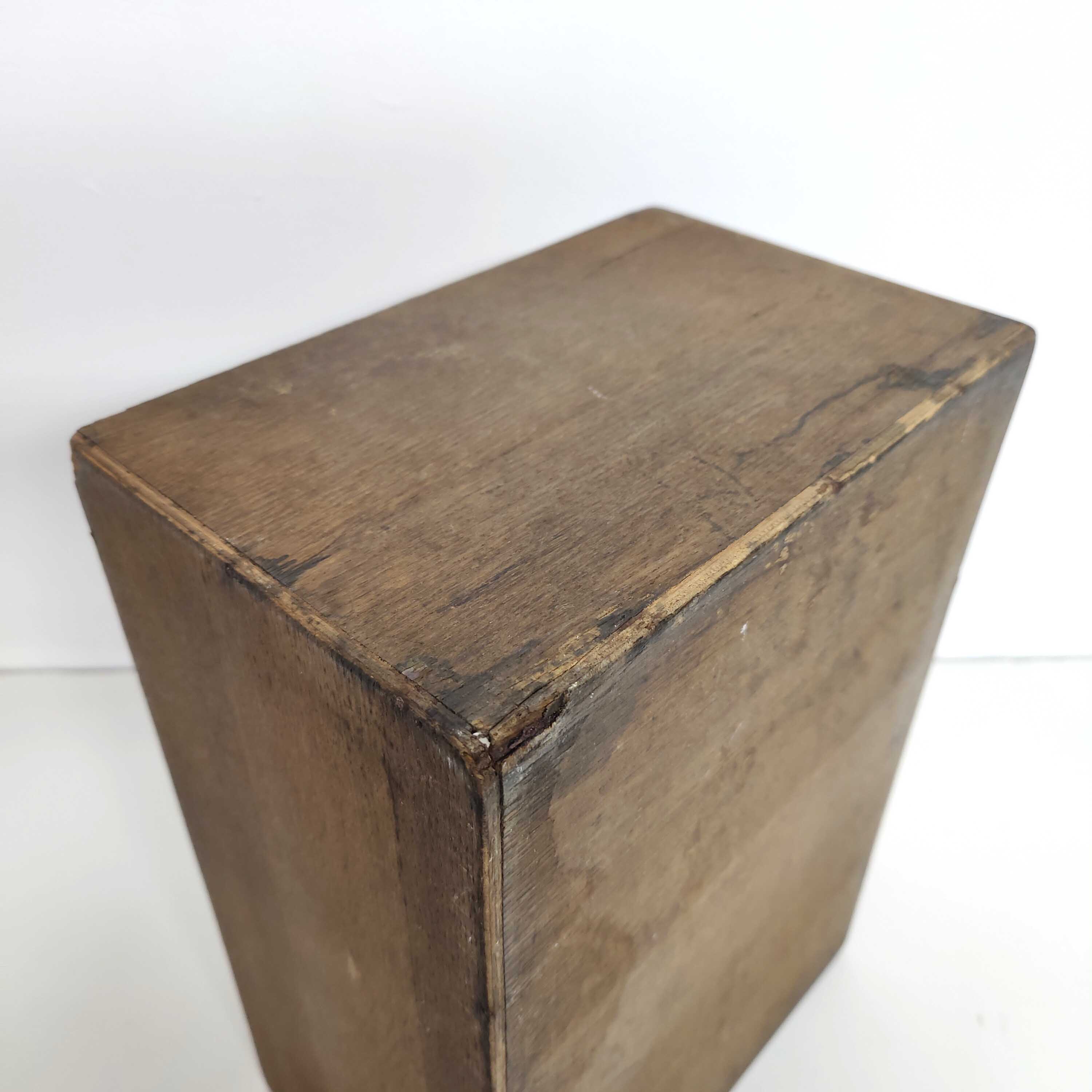 Vintage wooden box box
