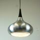 Silver suspension light Orient by Jo Hammerborg for Fog and Morup, Denmark