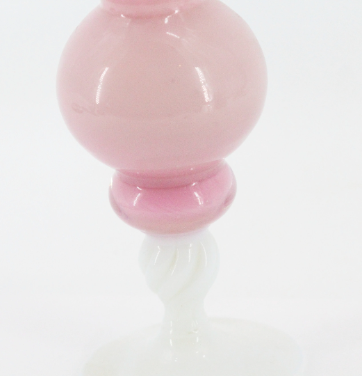 Pink opaline vase