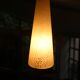 Mid-Century 6-Light Chandelier - Opaline and Brass