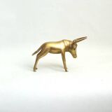 Bronze zebu